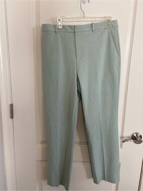 Uniqlo Women’s Light Mint Green Dress Easy Ankle Pants